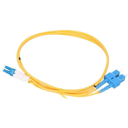 Patchcord ExtraLink SC/UPC-LC/UPC 2m Galben