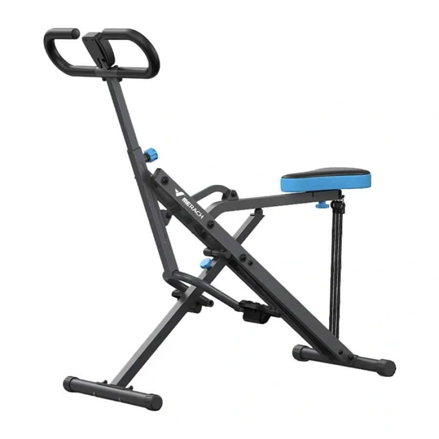 Aparat pentru Genuflexiuni MERACH MR-R07H1 Cadru Stabil Oțel Sarcina Maximă 159KG Negru/Albastru