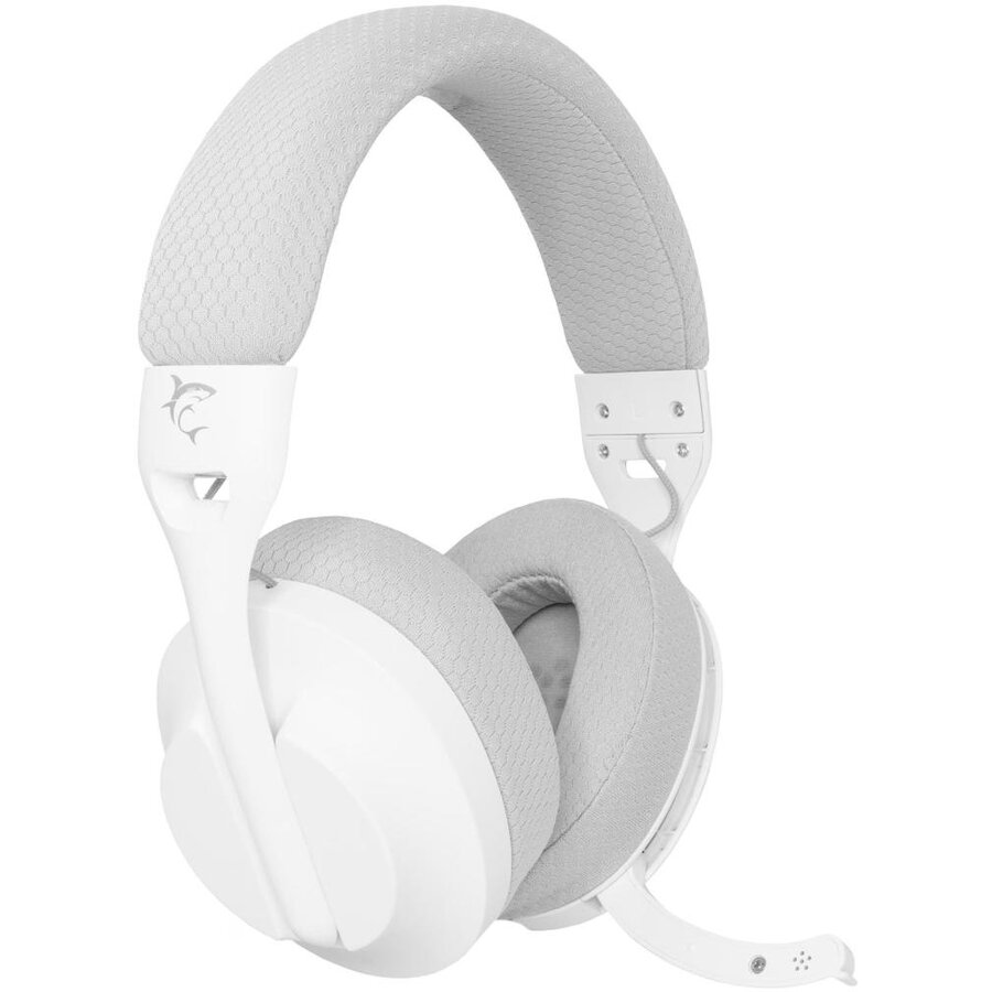 Căști Gaming Wireless White Shark FALCON White