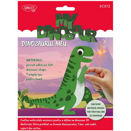Set Artizanat Creativ DACO Dinozaurul meu +3 ani