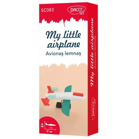 Set Artizanat Creativ DACO Avionas lemnas +3 ani