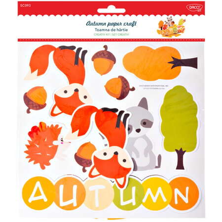 Set Artizanat Creativ DACO Toamna de hartie +3 ani