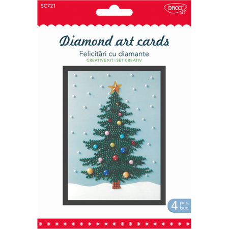 Set Artizanat DACO Felicitari cu diamante +3 ani
