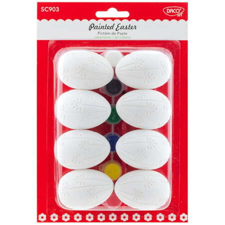Set Artizanat Creativ DACO Oua de pictat +3 ani