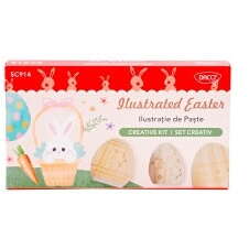 Set Artizanat Creativ DACO Ilustratie de Paste +3 ani