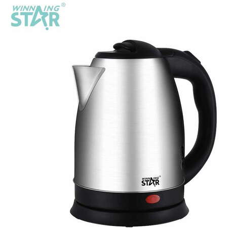 Fierbator Electric WinningStar 1.8L 1500W Ceainic Electric Inox Pentru Apa Fierbinte In Bucatarie