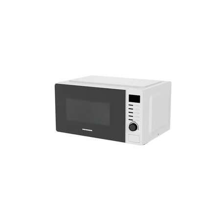 Cuptor cu Microunde Heinner HMW-2060DWH 20L 700W 5 Trepte Putere 8 Programe Decongelare TImer Platou 24.5Cm Alb