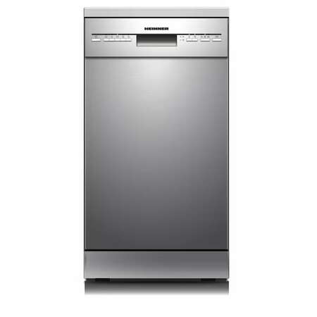 Masina de Spalat Vase Heinner HDW-FSM45510XE++ 10 Seturi Clasa E 5 Programe Argintiu