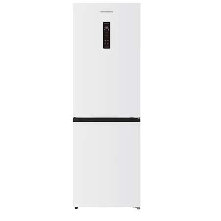 Combina Frigorifica Heinner HCNF-HM400DINVE++ 400L Clasa E Compresor Dual Inverter Extraspace Display LED Touch Control Electronic 186Cm Alb