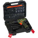 Masina De Gaurit Si Insurubat Heinner STE113 12V 1500MAh 40Nm 2 Trepte 22 Accesorii Incluse Cutie Plastic Verde Negru