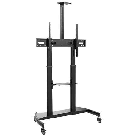 Stand TV Mobil Motorizat Blackmount T160 55-100 Inch Reglabil Pe Inaltime 1725-2120mm Max 80Kg Otel Negru