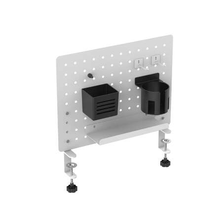 Organizator Birou Multifuncțional Blackmount SETC5WH Otel Alb