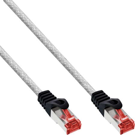 Cablu De Retea InLine RJ45 S/FTP PiMF Cat.6 0.25m Transparent