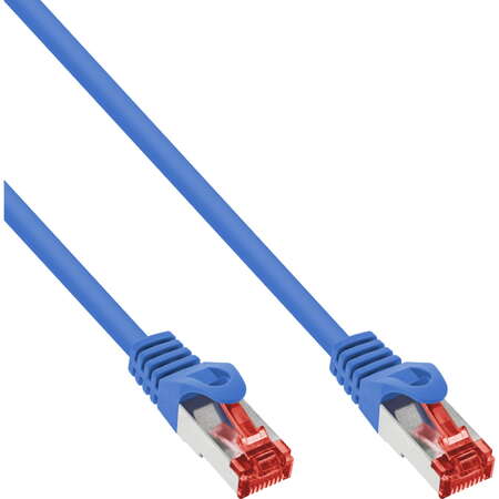 Cablu De Retea InLine RJ45 S/FTP PiMF Cat.6 15m Albastru