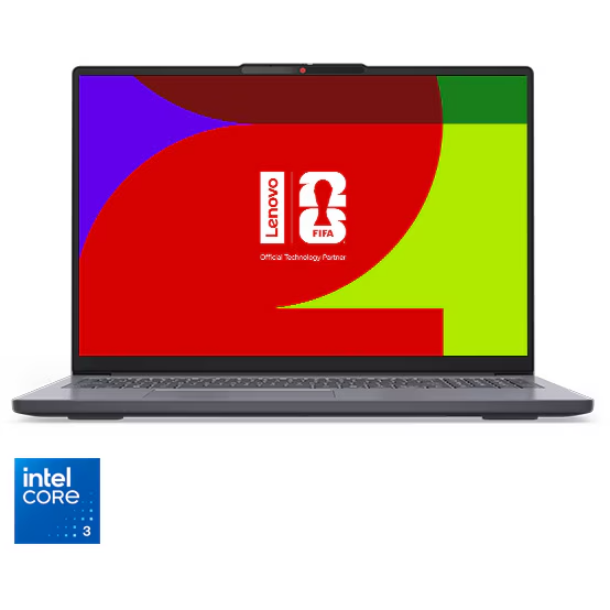 Laptop Lenovo IdeaPad Slim 3 16IWC11 Intel Core 3 304 până la 4.3GHz 16inch WUXGA IPS 8GB DDR5 512GB SSD Intel Graphics No OS Luna Grey