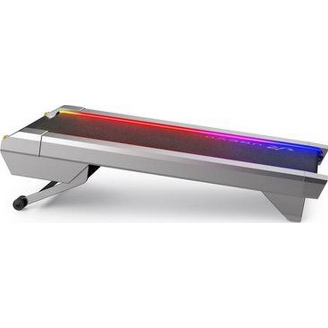 Banda de Mers Urevo CyberPad Smart pentru Birou Viteza Maximă 6km/h Inclinatie 14% Greutate Maximă Utilizator 120kg Argintiu