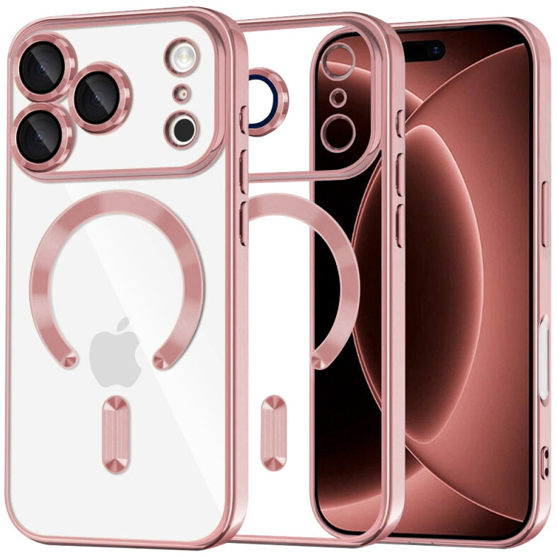 Husa Techsuit pentru Apple iPhone 18 Pro Max / 17 Pro Max Roz