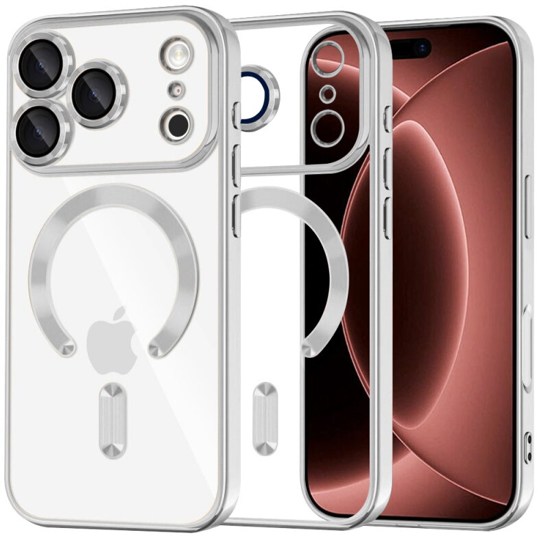 Husa Techsuit pentru Apple iPhone 18 Pro Max / 17 Pro Max Argintie
