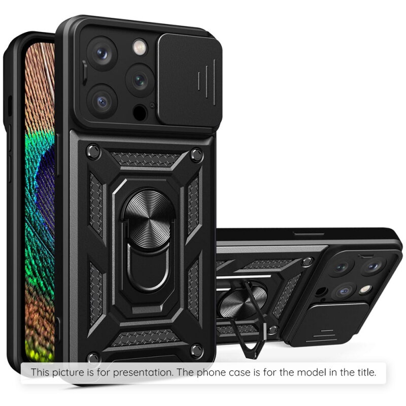 Husa Techsuit Xiaomi Redmi 15C 5G / 15C 4G CamShield Negru