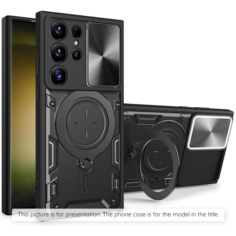 Husa Techsuit Xiaomi Redmi 15C 5G / 15C 4G CamGuard Pro Negru