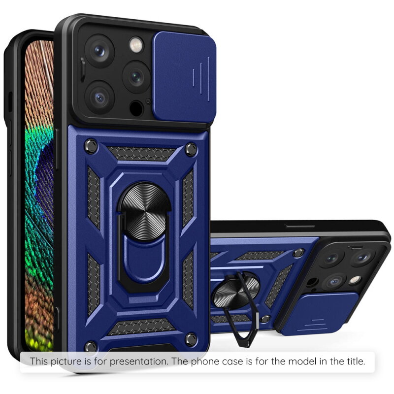 Husa Techsuit Xiaomi Redmi 15C 5G / 15C 4G CamShield Albastru