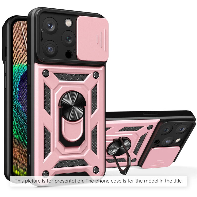 Husa Techsuit Xiaomi Redmi 15C 5G / 15C 4G CamShield Roz