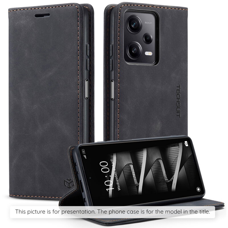 Husa Techsuit Xiaomi Redmi 15C 5G / 15C 4G Confy Negru