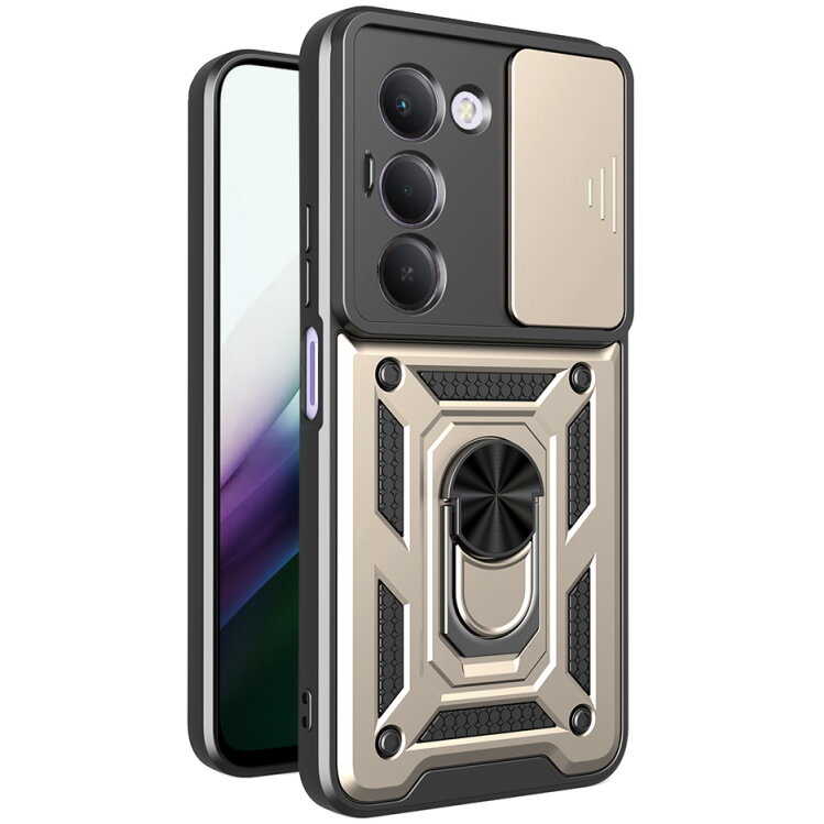 Husa Techsuit Xiaomi Redmi 15 5G / 15 4G CamShield Auriu