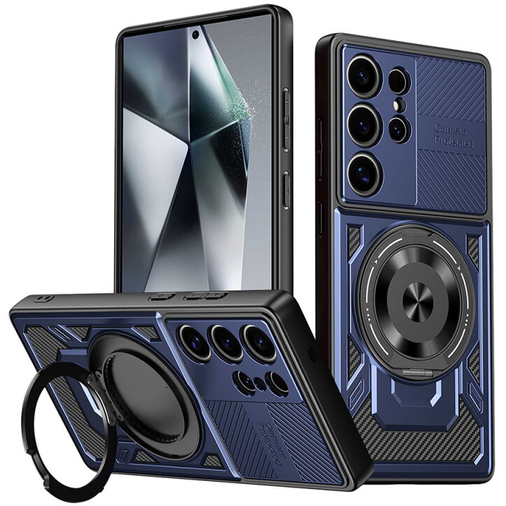 Husa Techsuit Xiaomi Redmi 15C 5G / 15C 4G RuggedCam Albastru