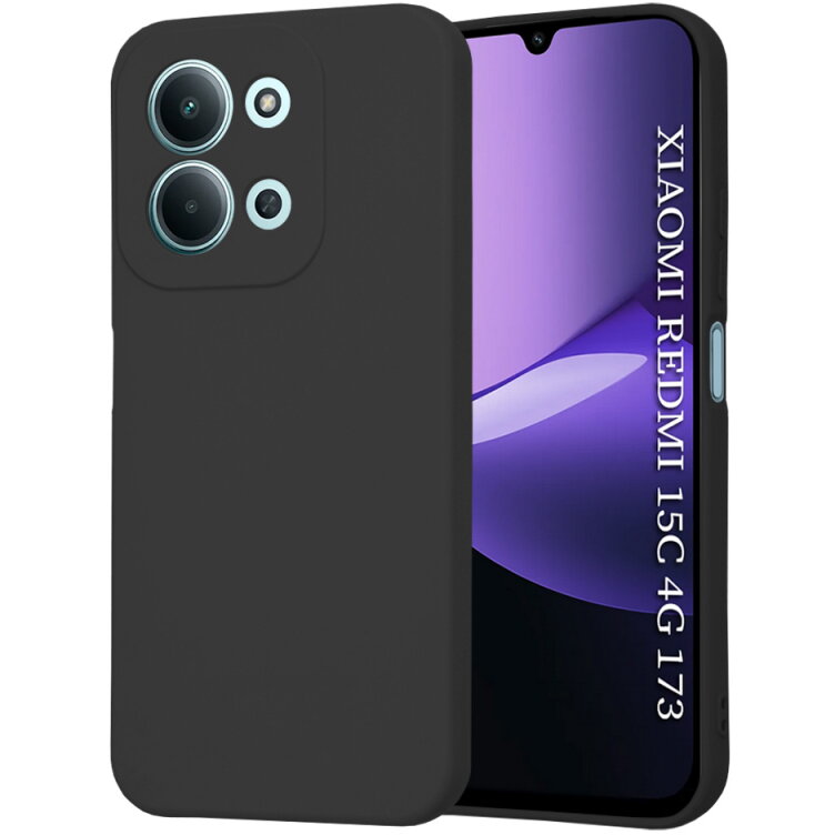 Husa Techsuit Xiaomi Redmi 15C 5G / 15C 4G SoftFlex Negru