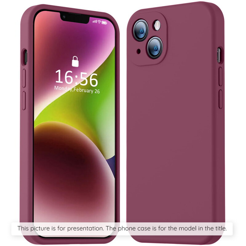 Husa Techsuit Xiaomi Redmi 15C 5G / 15C 4G SoftFlex Vișiniu