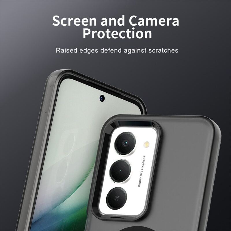 Husa Techsuit Xiaomi Redmi 15 5G / 15 4G CandyCase Negru — imaginea 3