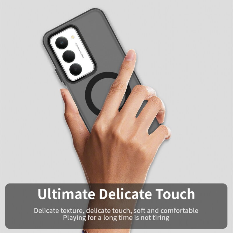 Husa Techsuit Xiaomi Redmi 15 5G / 15 4G CandyCase Negru — imaginea 6