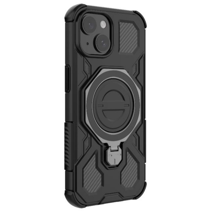 Husa Techsuit Xiaomi Redmi 15 5G / 15 4G Carbon Shield Pro Albastru — imaginea 4