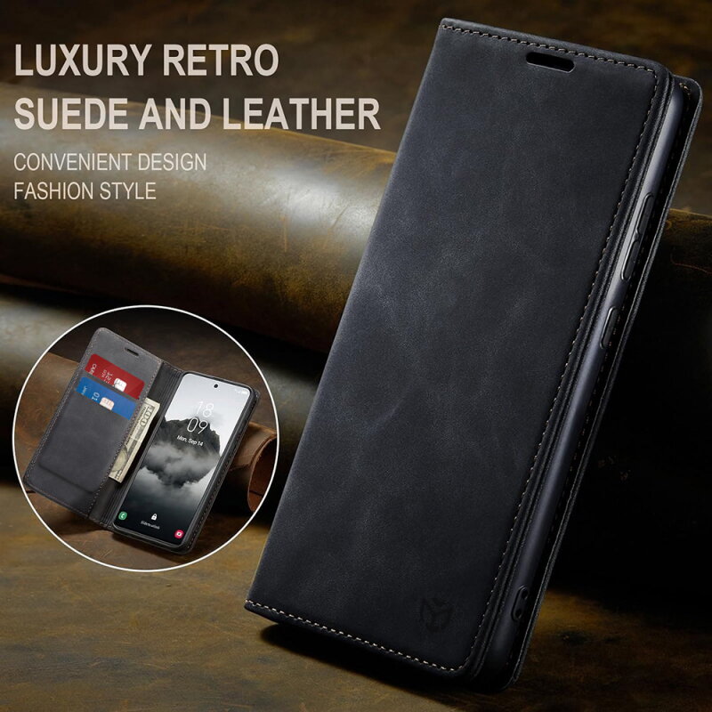 Husa Techsuit Xiaomi Redmi Note 15 Pro 5G Confy Negru — imaginea 5