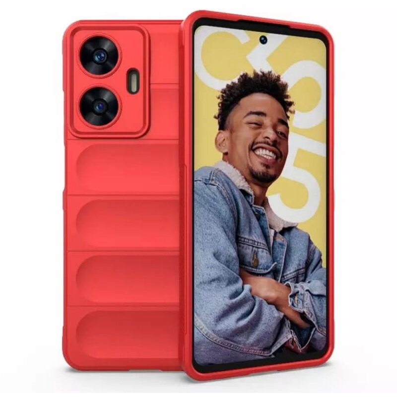Husa Techsuit Xiaomi Redmi Note 15 Pro 5G Magic Shield Roșu