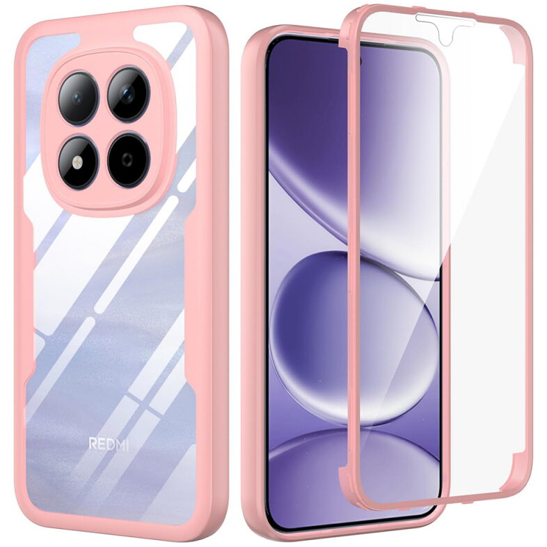 Husa Techsuit Xiaomi Redmi Note 15 Pro 5G ColorVerse 360 Roz