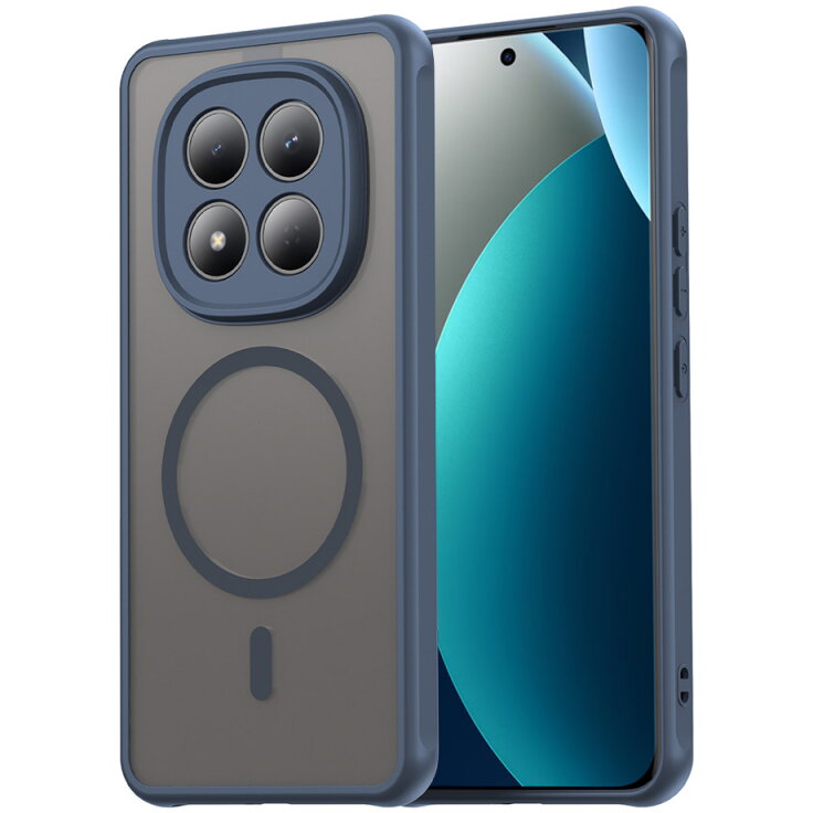 Husa Techsuit Xiaomi Redmi Note 15 Pro 4G HaloFrost II Bleumarin