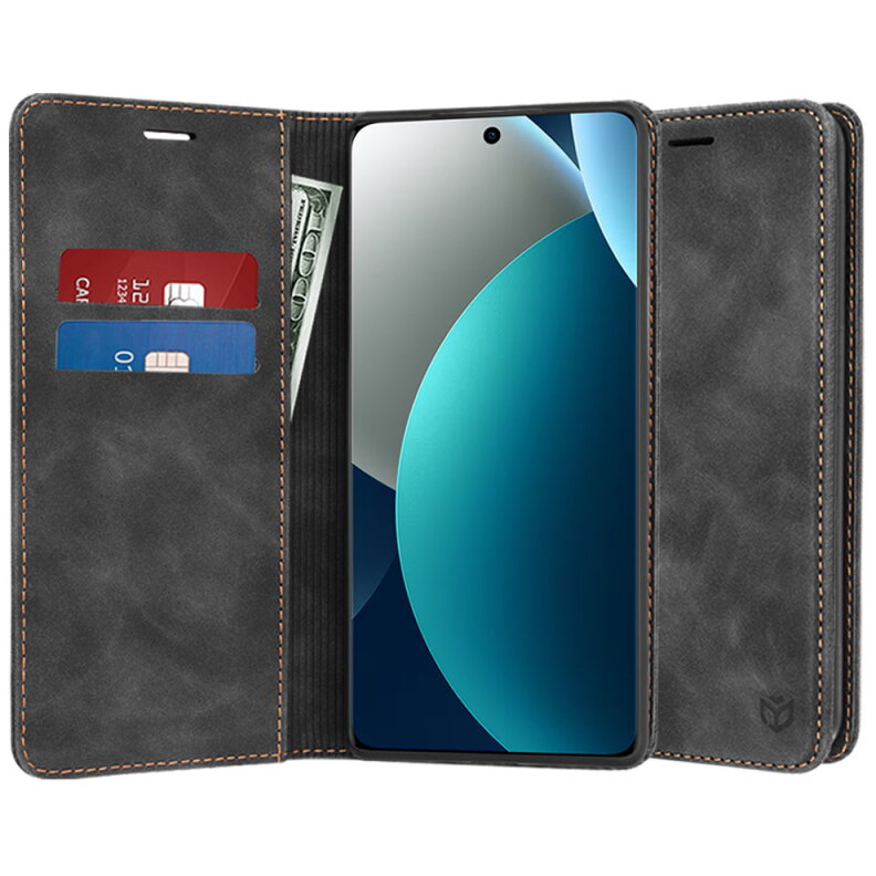 Husa Techsuit Xiaomi Redmi Note 15 Pro 4G Confy Negru