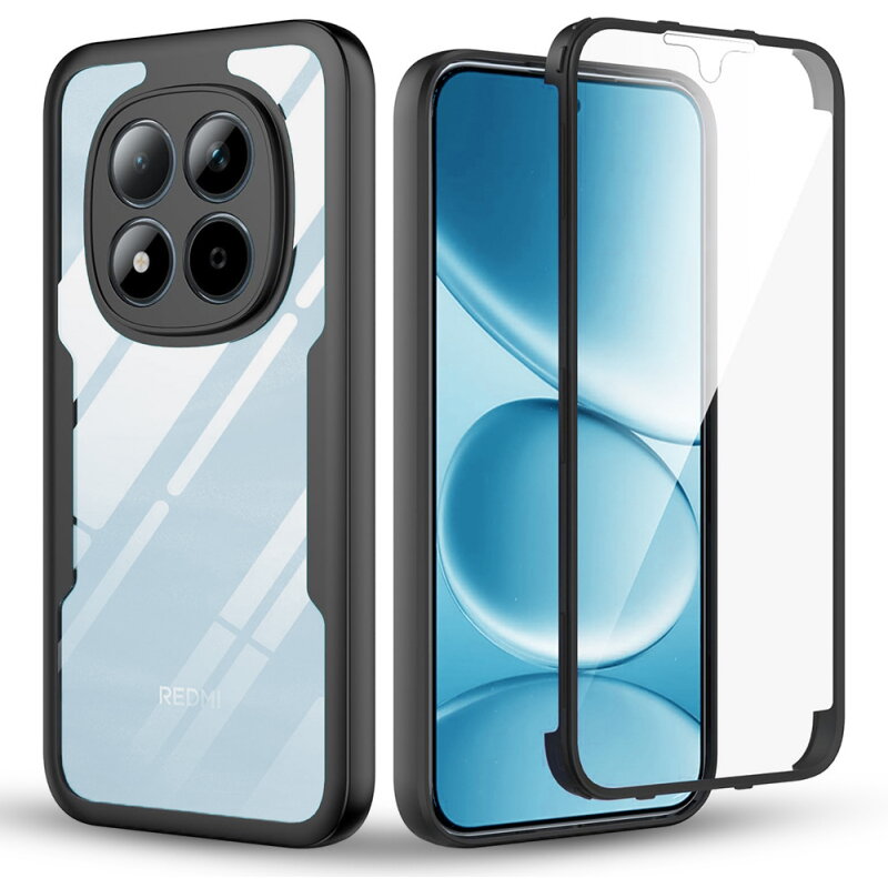 Husa Techsuit Xiaomi Redmi Note 15 Pro 4G ColorVerse 360 Negru