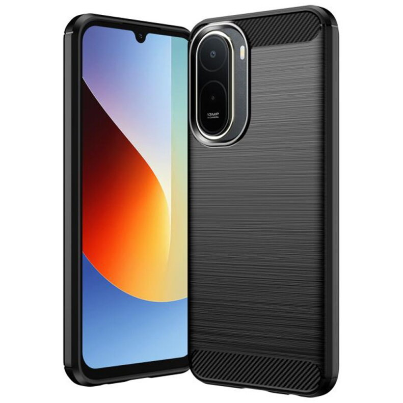 Husa Techsuit Xiaomi Redmi A7 Pro 4G Carbon Negru
