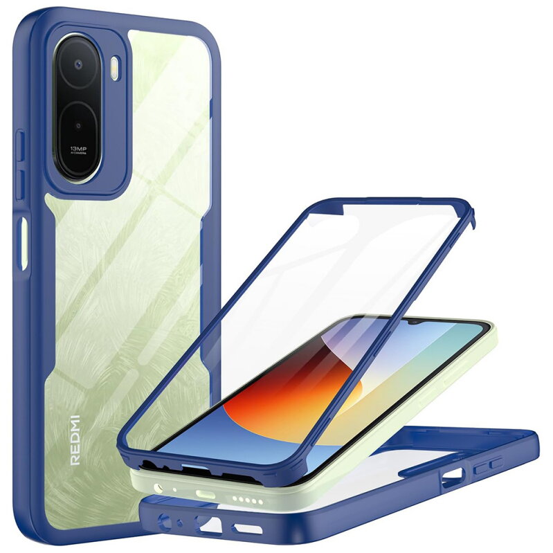 Husa Techsuit Xiaomi Redmi A7 Pro 4G ColorVerse 360 Albastru