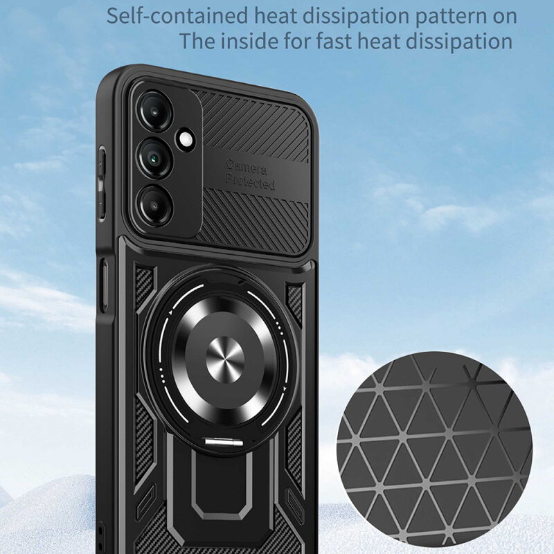 Husa Techsuit Xiaomi Redmi A7 Pro 4G RuggedCam Gri — imaginea 4
