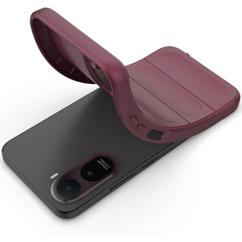 Husa Techsuit Xiaomi Redmi A7 Pro 4G Magic Shield Vișiniu — imaginea 2