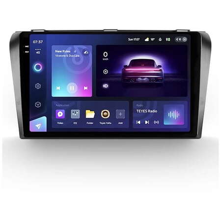 Navigatie Auto Teyes CC3 2K Mazda 3 I 2003-2009 QLED 9.5inch 8-Core 4GB RAM 64GB Flash 4G BT Android
