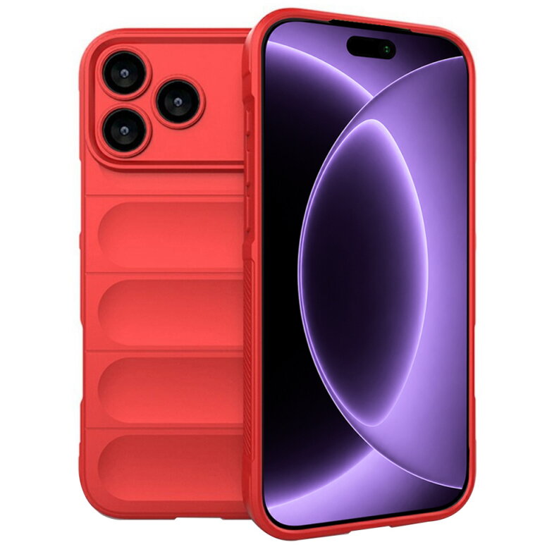 Husa Techsuit pentru Apple iPhone 18 Pro / 17 Pro Roșie
