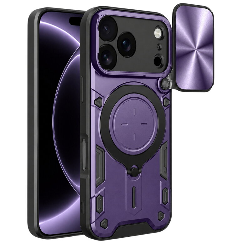 Husa Techsuit pentru Apple iPhone 18 Pro / 17 Pro Mov