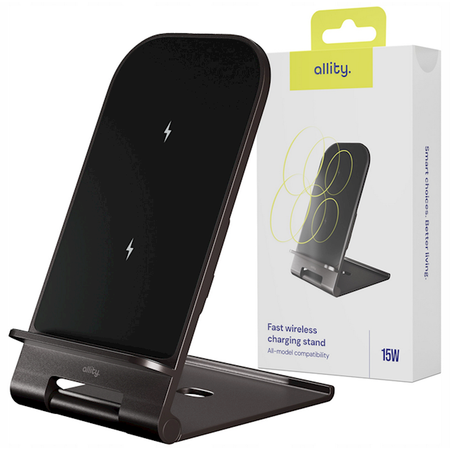 Incarcator Wireless Allity AWC 100 15W Graphite