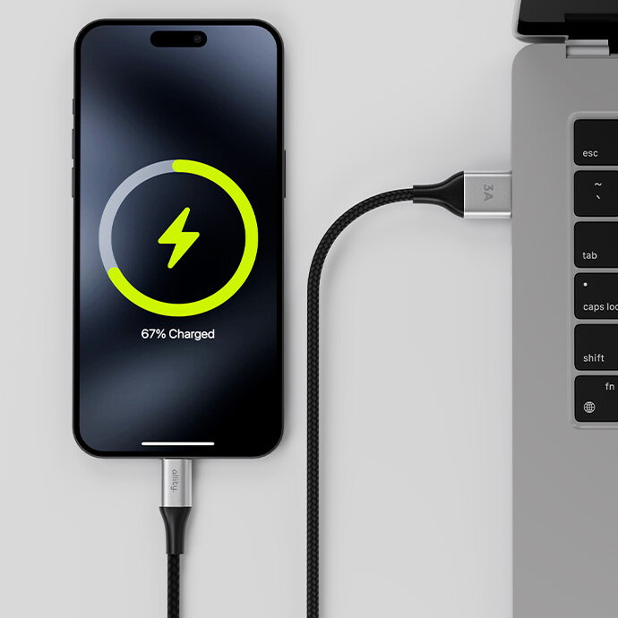 Cablu De Date Și Încărcare Allity AUC-01 USB-A La USB-C 3A 1M Negru — imaginea 5
