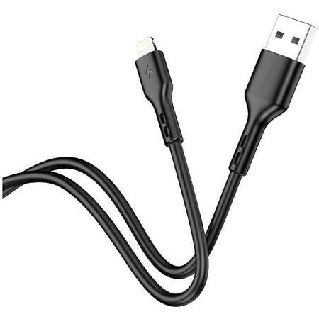 Cablu Date si Incarcare Lamtech USB Lightning 2.4A 2m Negru